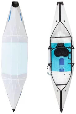 AirCanoe Foldable Kayak 2.9 -Promos Surf Magasin aircanoe foldable kayak 2 9 white white 3