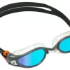 Aqua Sphere Kaiman EXO Blue Titanium Mirrored Lens Grey/Clear
