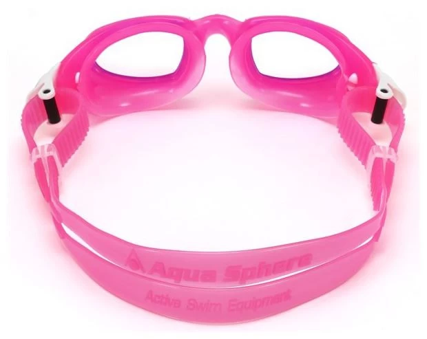 Aqua Sphere Moby Kid Clear Lens Pink-White 3 Aqua Sphere Moby Kid Clear Lens Pink-White – Image 3