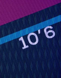 Red Paddle Co. Red Paddle Co 10'6 Ride MSL Inflatable SUP + Cruiser Tough Paddle White-Purple-Dark Blue -Promos Surf Magasin red paddle co 10 6 ride msl inflatable sup hybrid tough paddle white purple dark blue 7