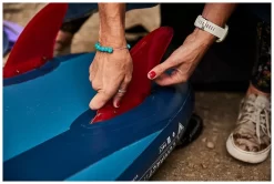 Red Paddle Co. Red Paddle Co 11'0 Compact MSL Inflatable SUP White-Teal-Dark Blue -Promos Surf Magasin red paddle co 11 0 compact msl inflatable sup white teal dark blue 8