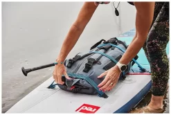 Red Paddle Co. Red Paddle Co 11'0 Compact MSL Inflatable SUP White-Teal-Dark Blue -Promos Surf Magasin red paddle co 11 0 compact msl inflatable sup white teal dark blue 9