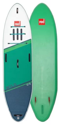 Red Paddle Co. Red Paddle Co 11'0 Wild MSL Inflatable SUP White-Teal-Dark Blue